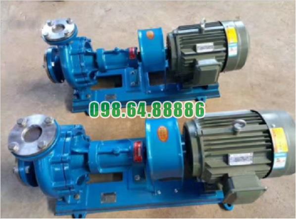 Bơm tuần hoàn dầu tải nhiệt RY50-32-160 lưu lượng 12.5 m3/h, tốc độ 2900 vòng/phút, công suất 3 kW, cột áp 30 m