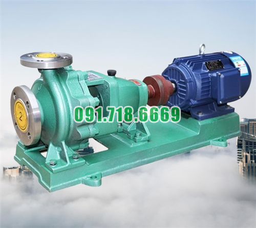 Máy bơm nước li tâm trục ngang cánh hở IHK80-50-250 động cơ điện 30 kw